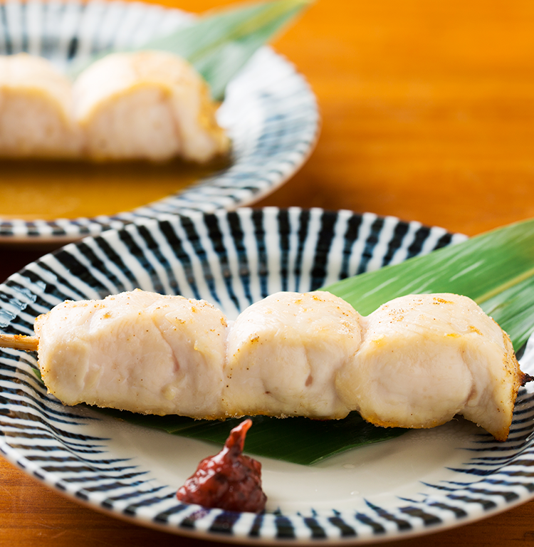 笹身しぎ焼きわさび醤油